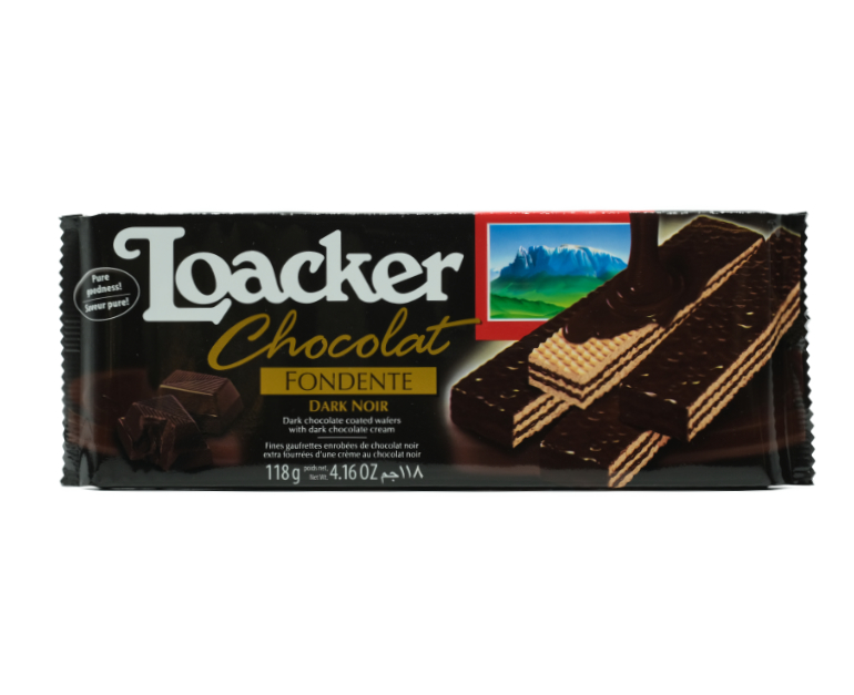 WAFERS LOACKER CHOCOLAT DARK N
