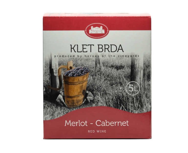 MERLOT CABERNET KLET BOX LT.5