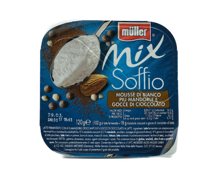 YOG. MULLER MIX SOFFIO PIU' MAND&CIOCC.