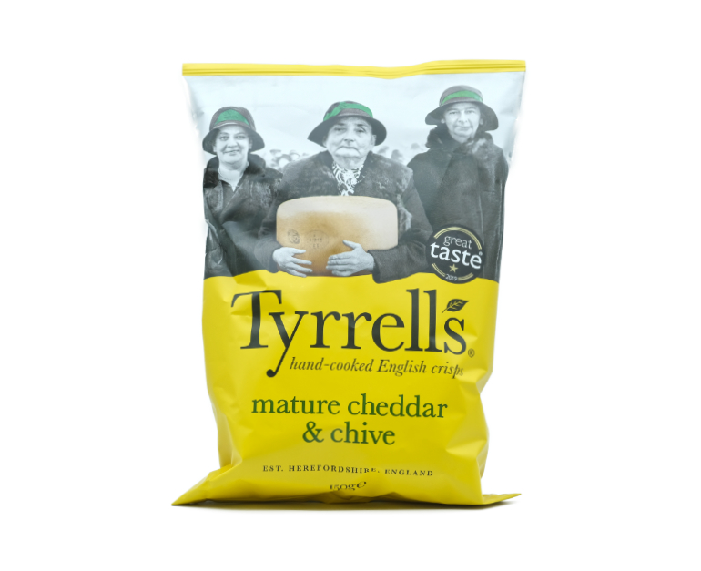 PATATINE TYRRELLS FORM.CHEDDAR