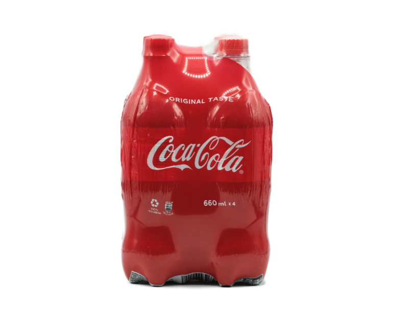 4 COCA COLA PET ML 2640