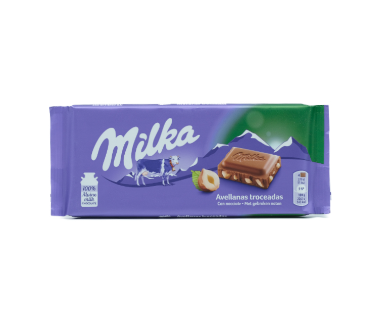 MILKA TAV. CIOCC.NOCCIOLA  .