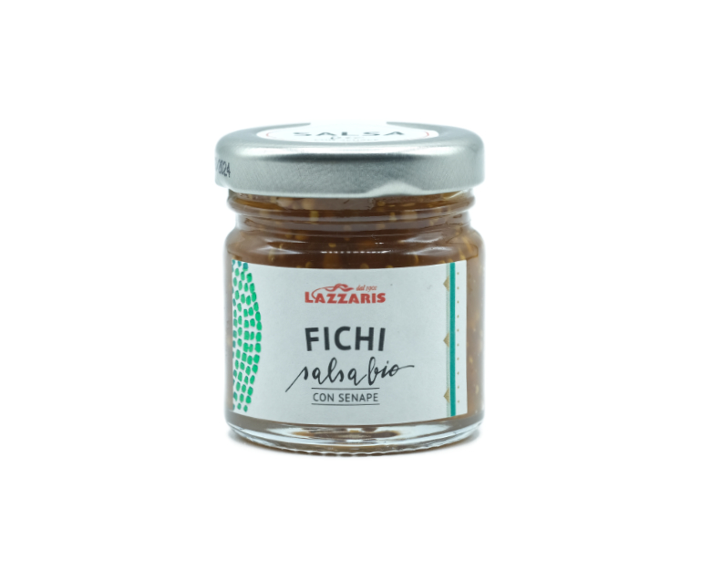 SALSA LAZZARIS BIO FICHI E SENAPE