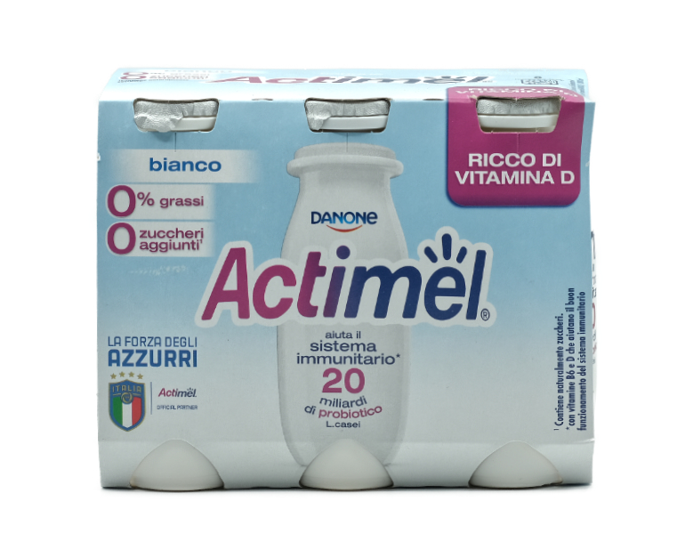 6 ACTIMEL 0.1% BIANCO DANONE