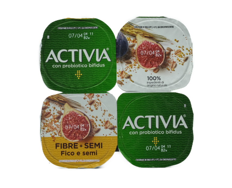 4 YOGURTH ACTIVIA SEMI ANTICHI/FICO