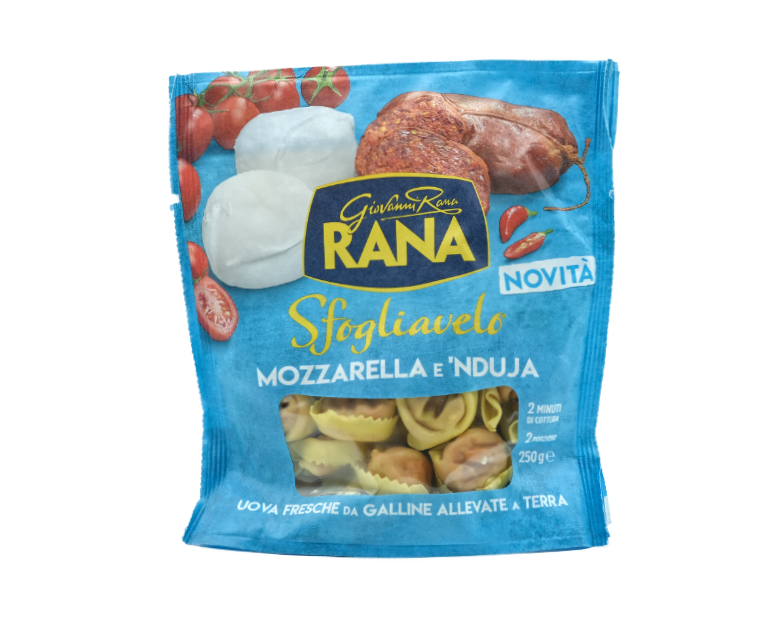 SFOGLIAVELO RANA  MOZZARELLA/'NDUJA