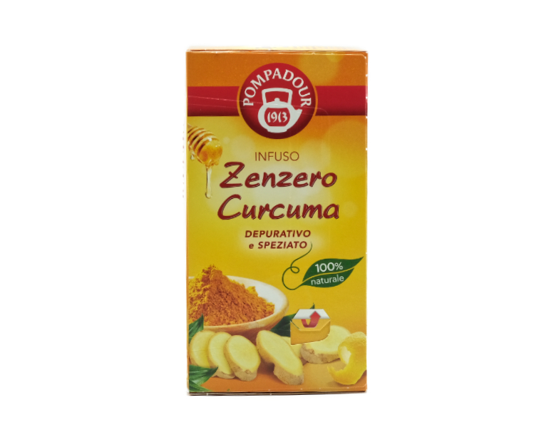 INFUSO POMPADOUR ZENZERO E CURCUMA