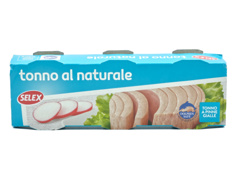 3 TONNO NATURALE SELEX