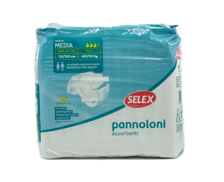 15 PANNOLONE ADULTI MEDIO SELEX