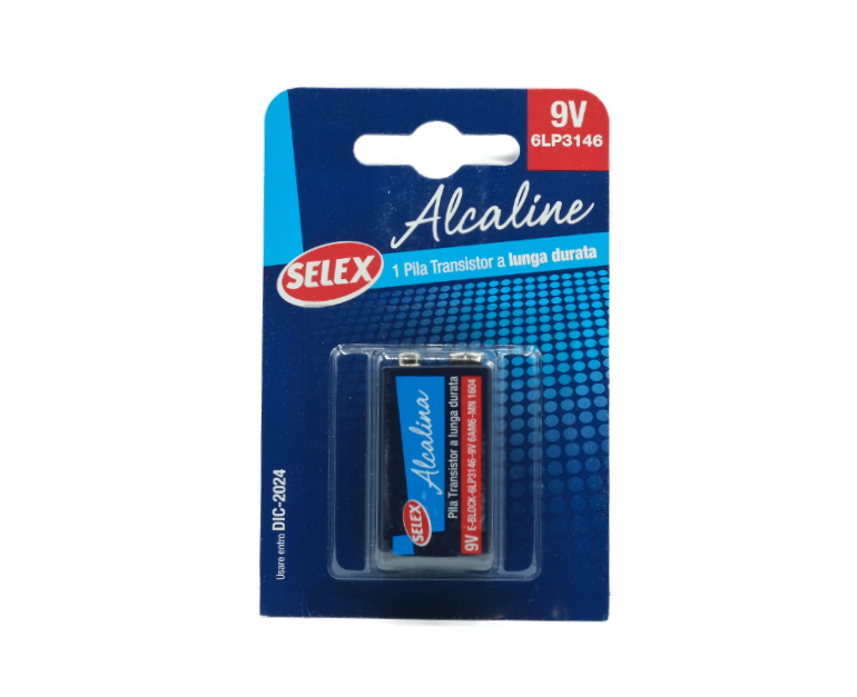 PILA SELEX 9 VOLT ALKALINA