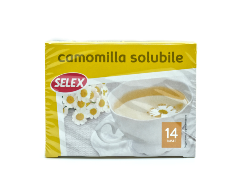 CAMOMILLA SELEX SOLUBILE 14 BS - GodinaPiù: Supermercato, Ristorante e  Gastronomia