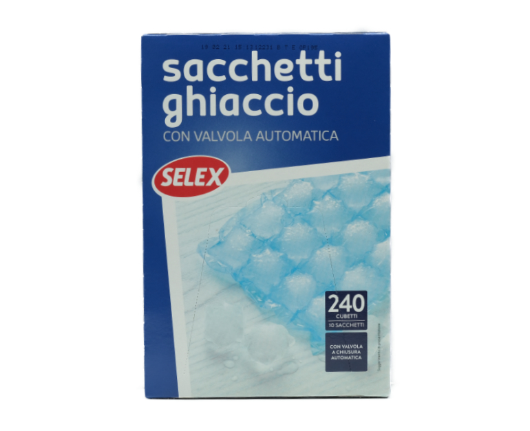 10 SACCHETTI GHIACCIO SELEX - GodinaPiù: Supermercato, Ristorante e  Gastronomia