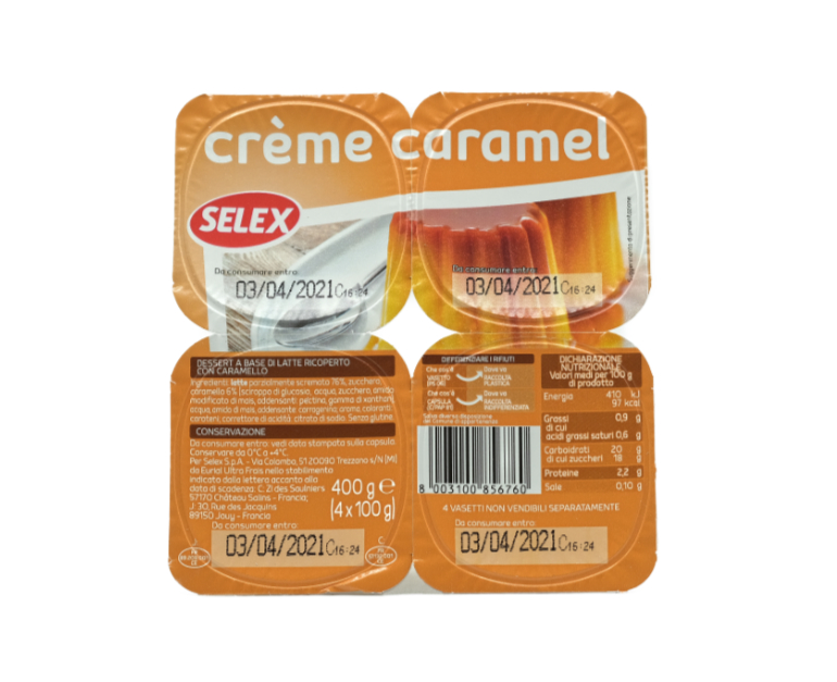 CREME CARAMEL SELEX X4 PZ.