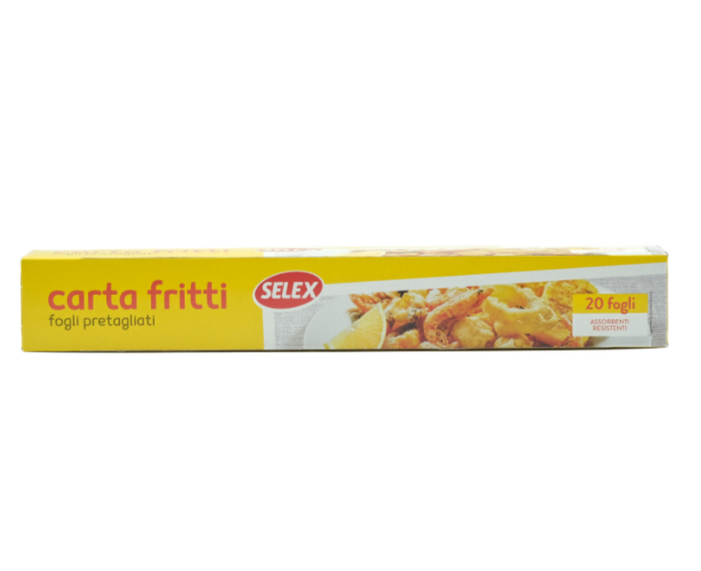 CARTA FRITTI SELEX - GodinaPiù: Supermercato, Ristorante e Gastronomia