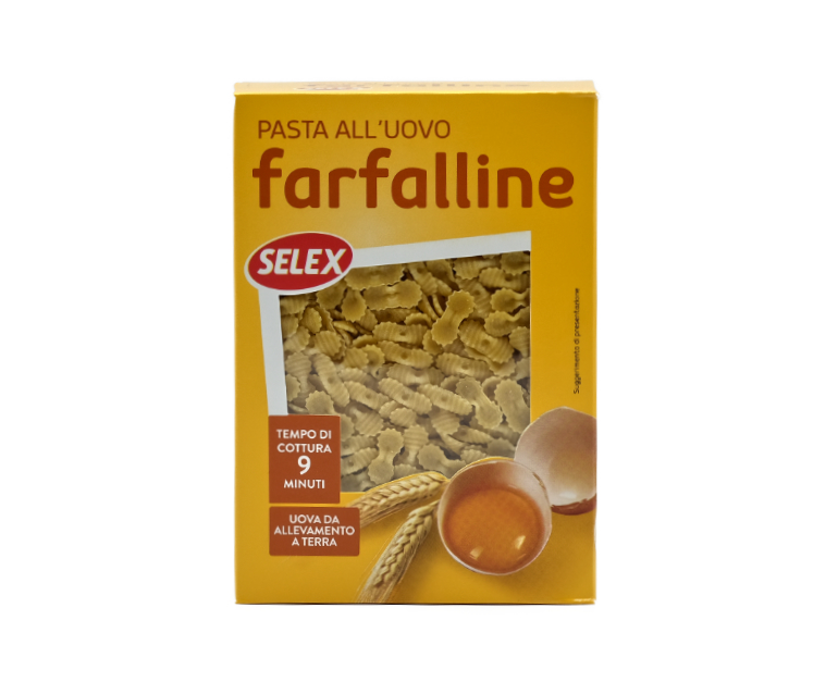 PASTA UOVO FARFALLINE SELEX