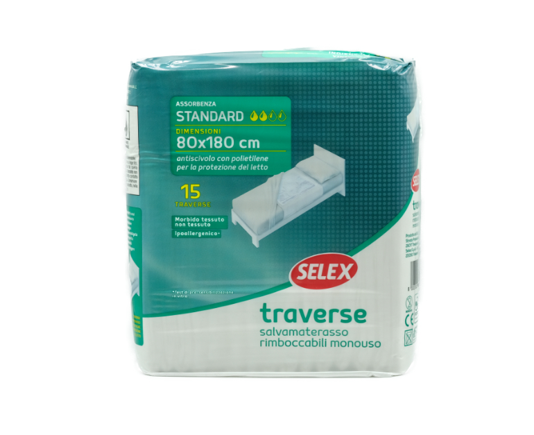 15 TRAVERSE LETTO SELEX 80X180