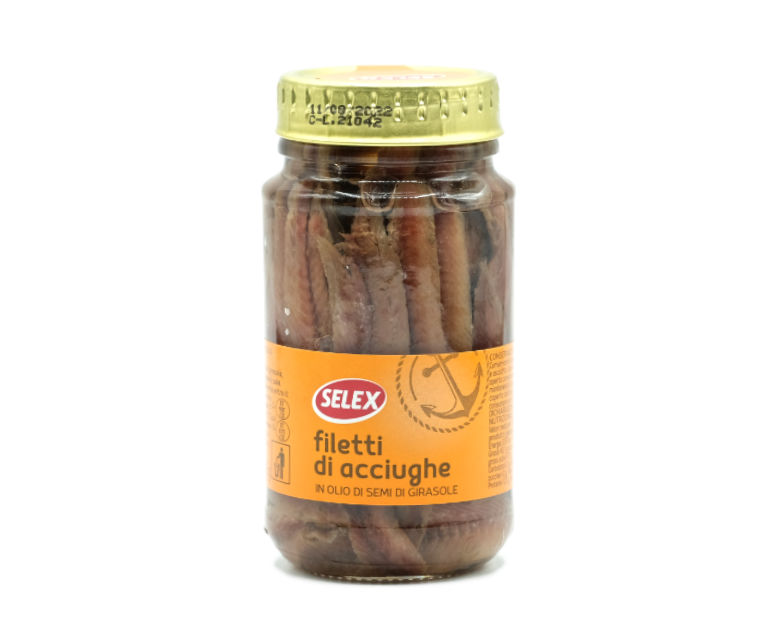 FILETTI ACCIUGHE    IN OLIO GIRAS.