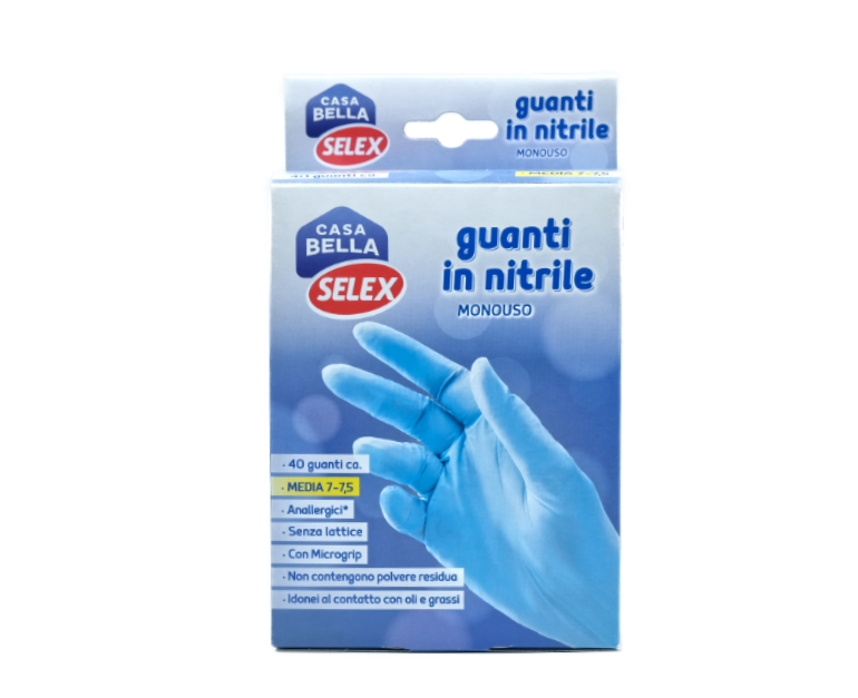 GUANTI SELEX NITRILE TAGLIA M