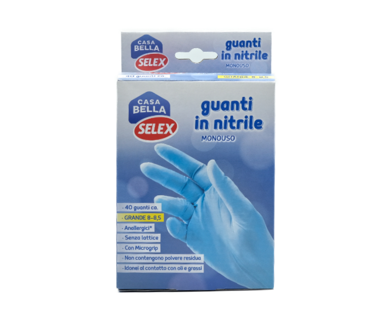 GUANTI SELEX NITRILE TAGLIA L