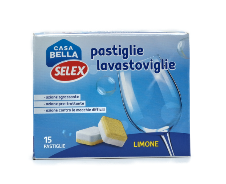 15 PAST.LAVASTOVIGLIE LIMONE SELEX