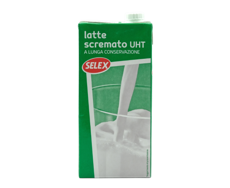 LATTE UHT SCREMATO SELEX