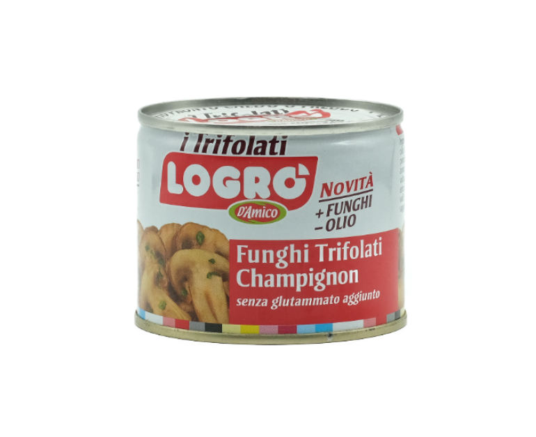 FUNGHI CHAMPIGNON TRIFOLATI LOGRO'