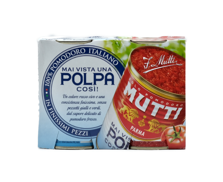 2 POLPA POMODORO MUTTI LATTINA