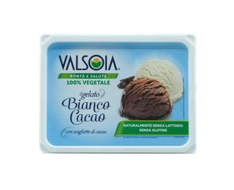 GELATO VALSOIA BIANCO&CACAO