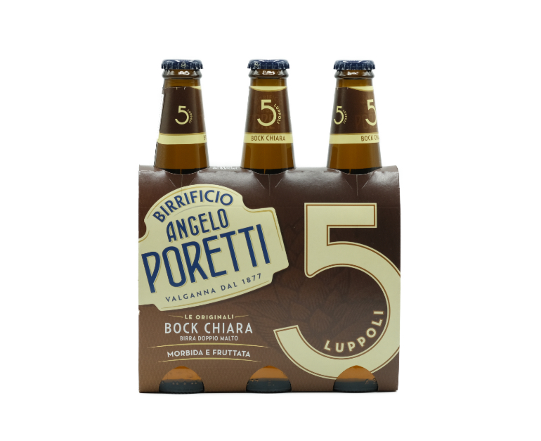 3 BIRRE PORETTI CH.  BOCK 5 L.