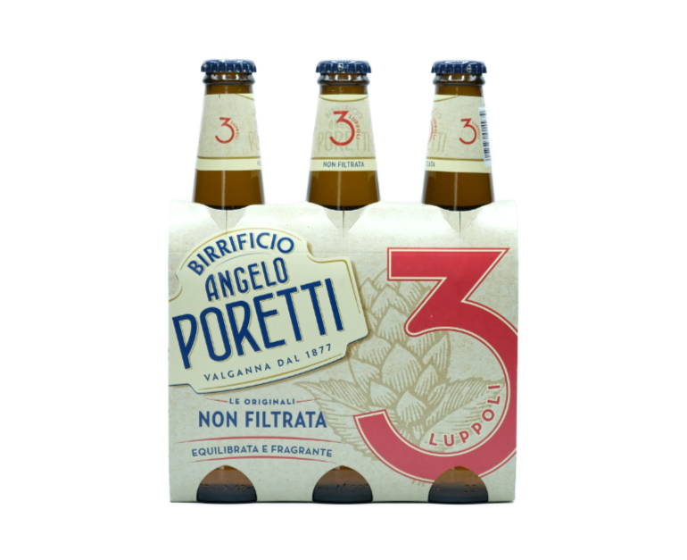 BIRRA 3 LUPPOLI N/F PORETTI 3X33