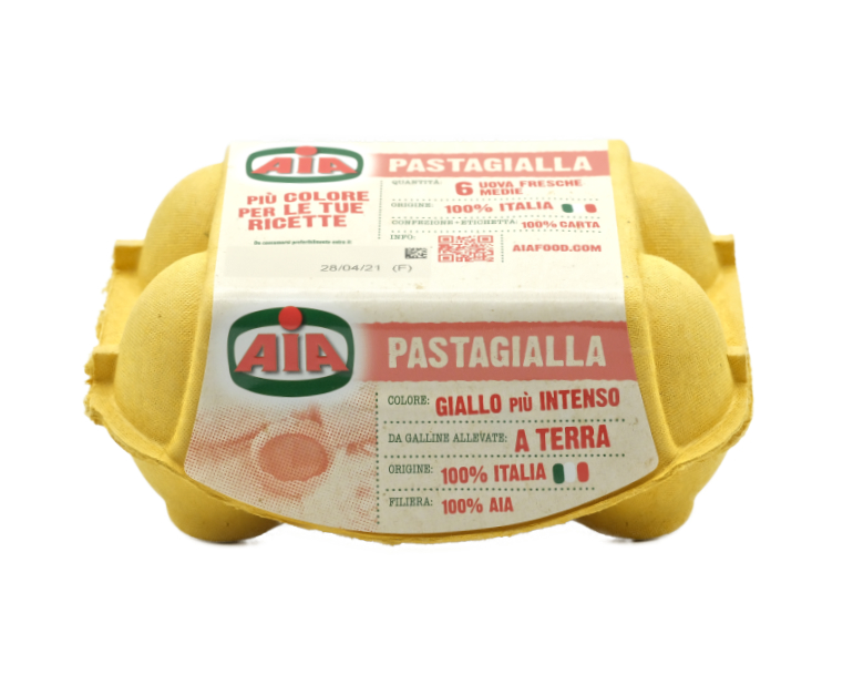 6 UOVA ALL. A TERRA PASTA GIALLA