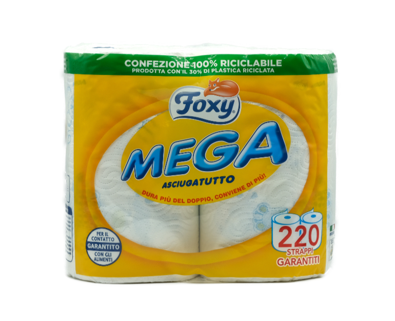 CARTA CUCINA MEGA FOXY +20 STRAPPI GRATIS - GodinaPiù