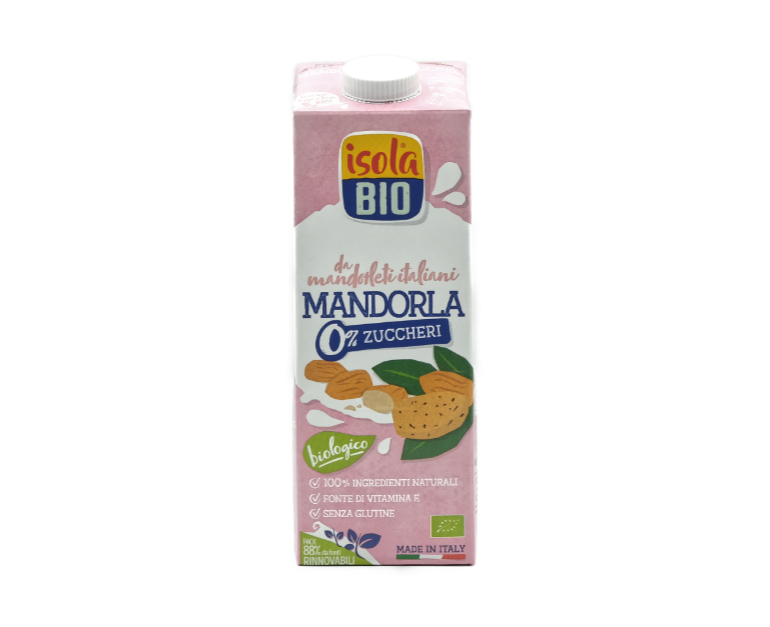 LATTE MANDORLA S/ZUCCH ISOLA BIO