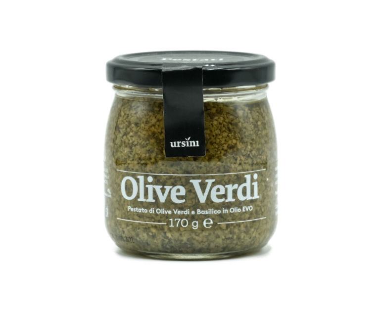 PESTATO DI OLIVE VERDI&BASILICO URSINI