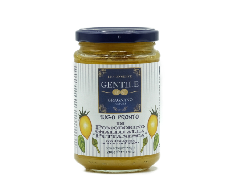 SUGO POMODORO GIALLO PUTTANESCA GENTILE