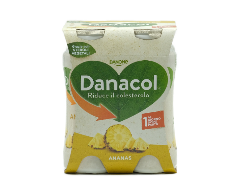 4 DANACOL ANANAS DANONE