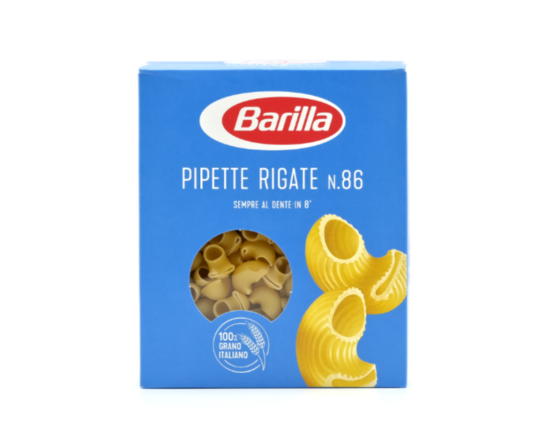 PASTA SEM.BARILLA PIPETTE RIG.86