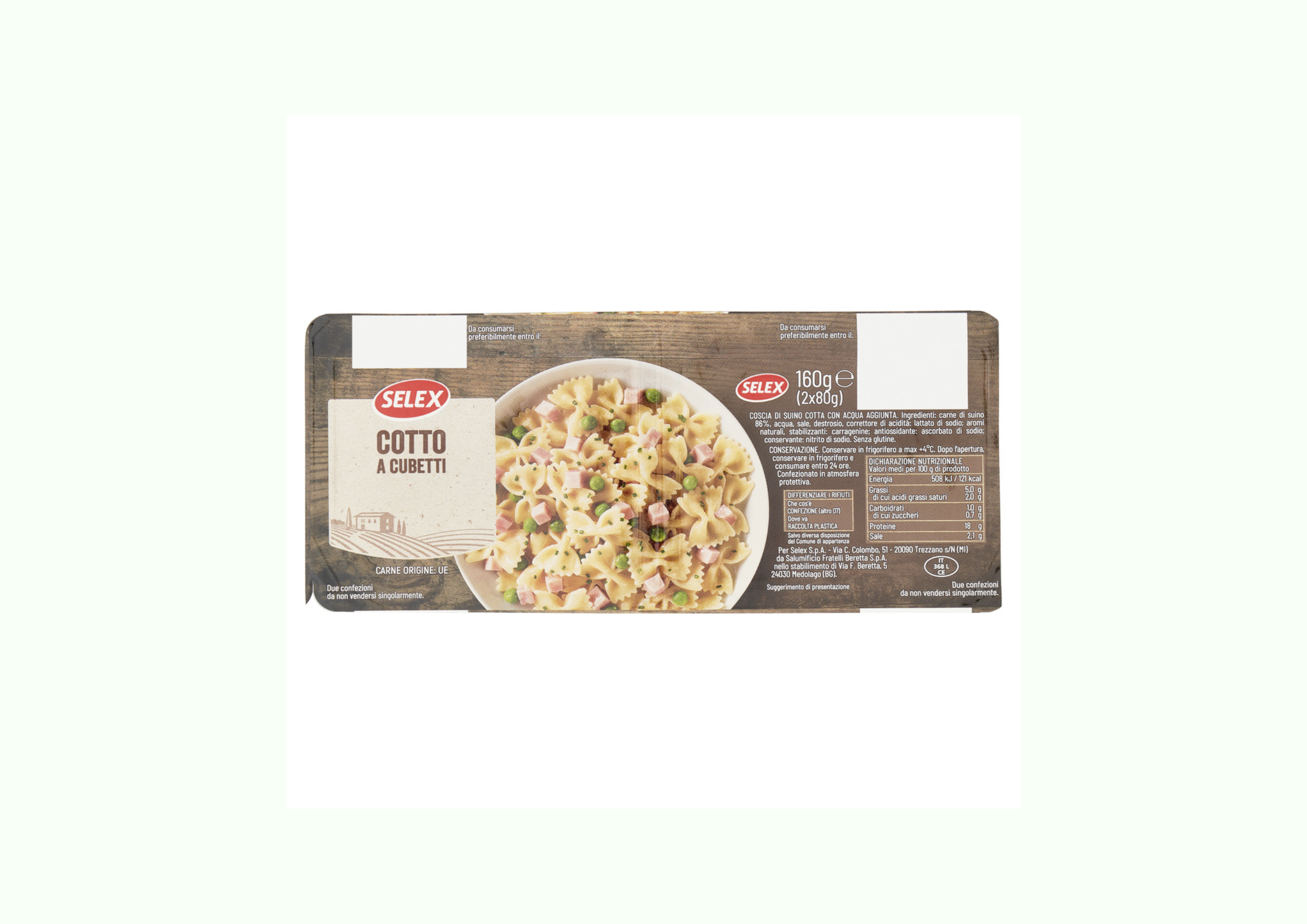 2 COTTO A CUBETTI SELEX