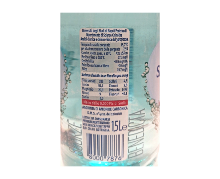 Etichette acqua Rocchetta labels water
