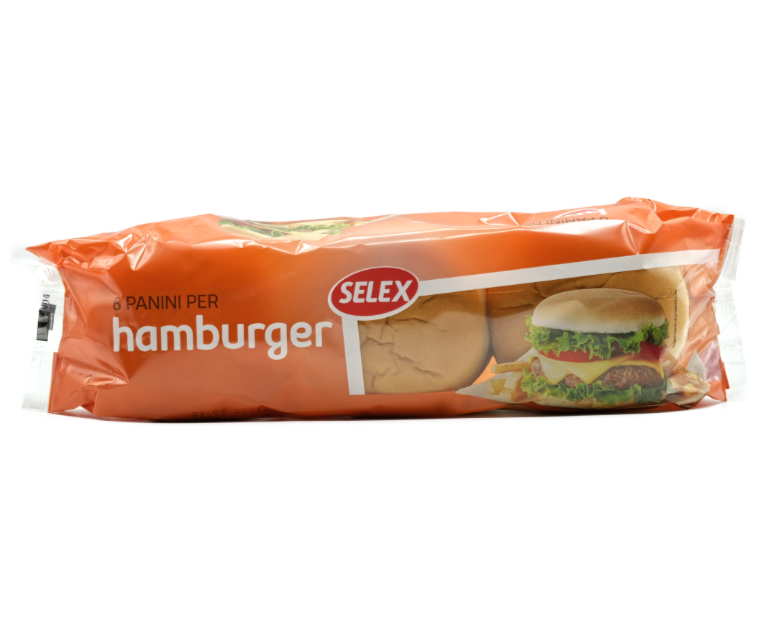 6 PANE HAMBURGER SELEX