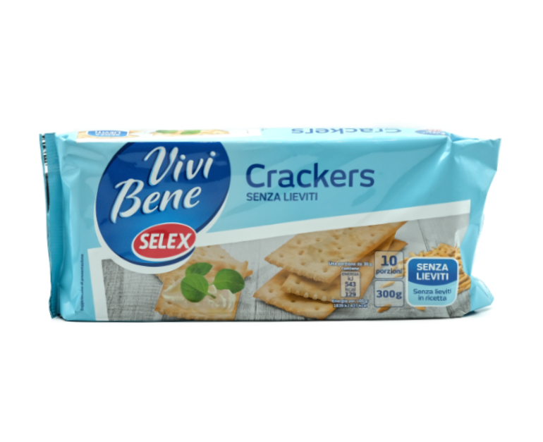 CRACKERS S/LIEVITI VIVIBENE SELEX