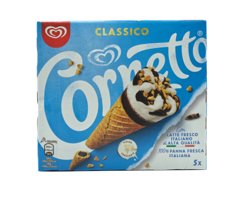 5 CORNETTO ALGIDA CLASSICO