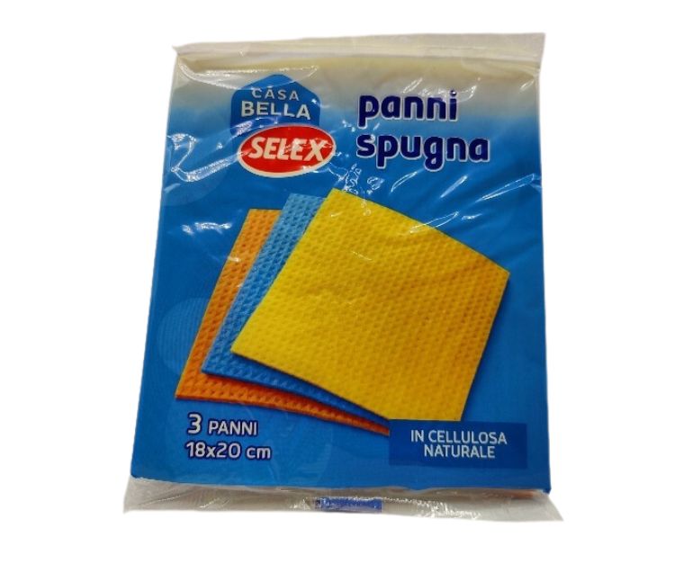 3 PANNI SPUGNA SELEX