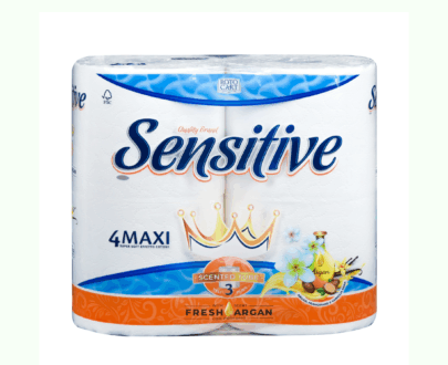 4 ROTOLI CARTA IGIENICA SENSITIVE