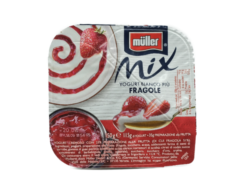 YOG. MULLER MIX BIANCO+FRAGOLE