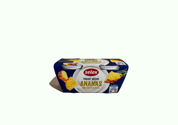 2 YOGURT SELEX INTERO ANANAS