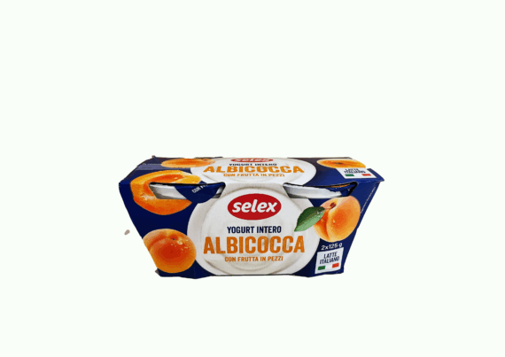 2 YOGURT SELEX INTERO ALBICOCCA