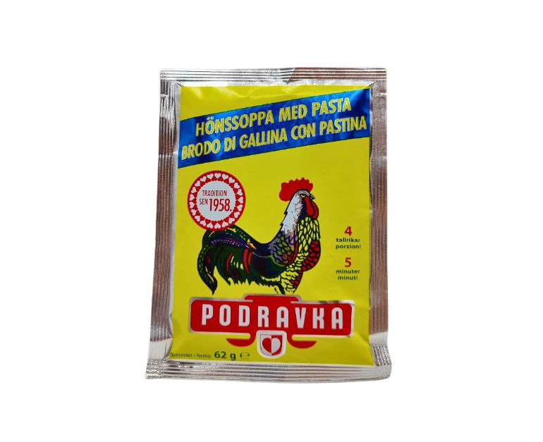 BRODO GALLINA C/PASTA PODRAVKA