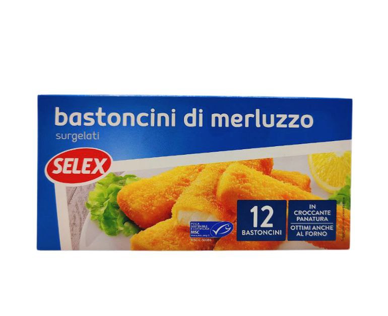 12 BASTONCINI DI MERLUZZO SELEX