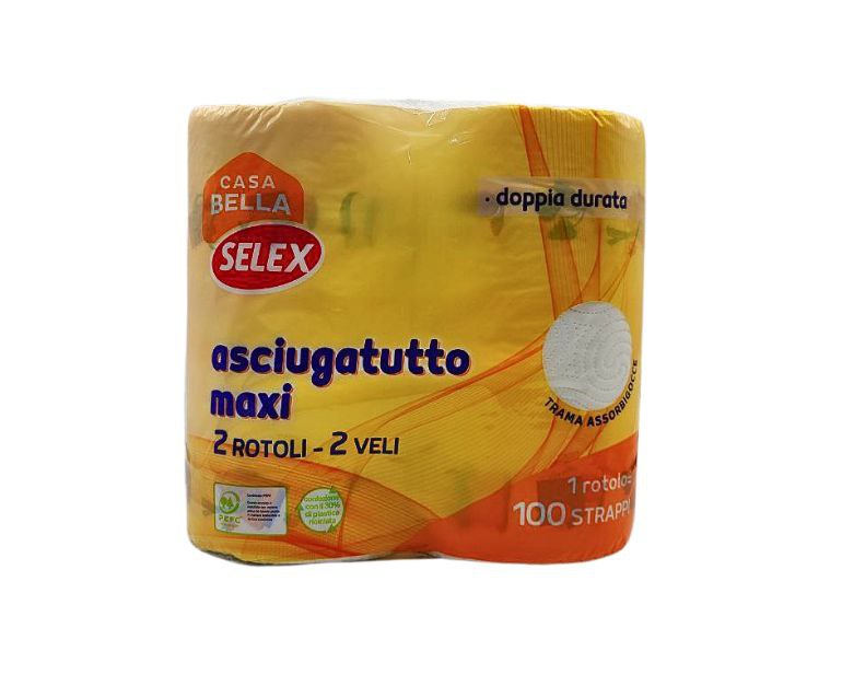 2 ASCIUGAT. MAXI SELEX 2 V. 100 STR. C.BELLA